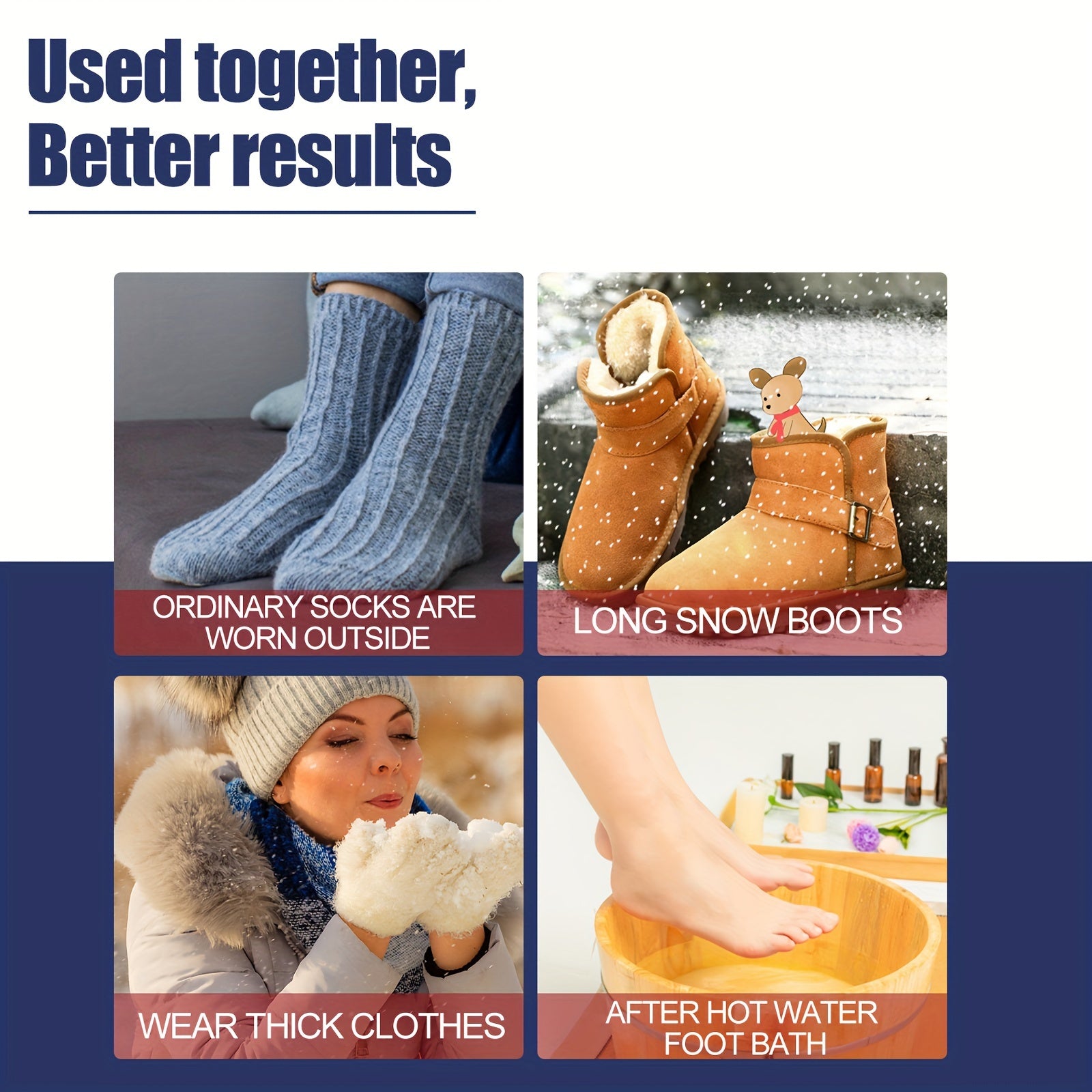 Fiber Heating Socks - Warm & Comfortable Cold Protection