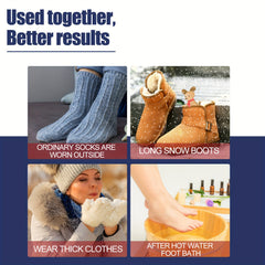 Fiber Heating Socks - Warm & Comfortable Cold Protection