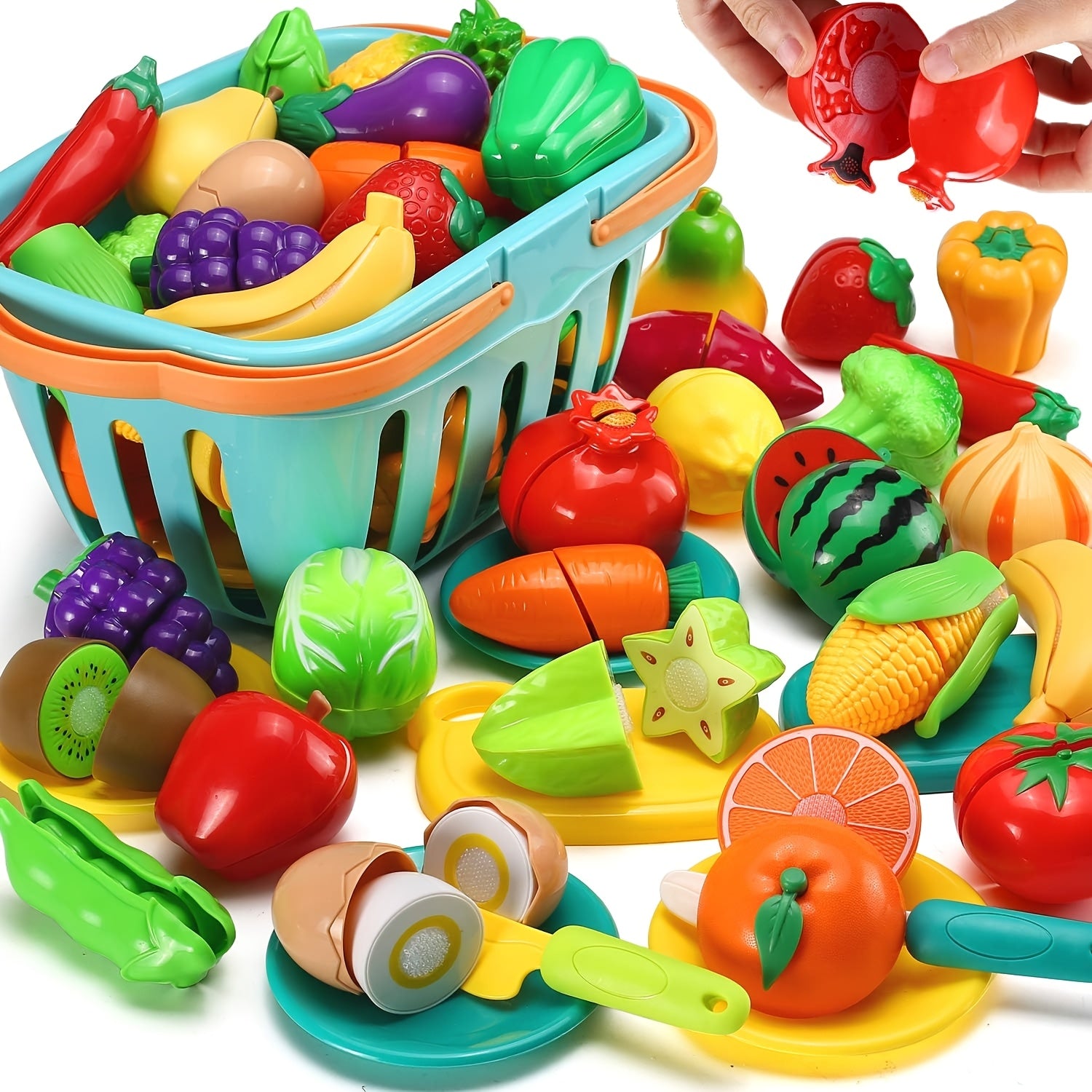 Colorful Fruit Chopping Toy for Kids