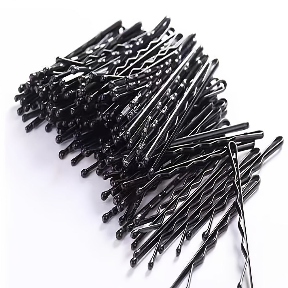50pcs Stainless Steel Bobby Pin Non Slip Hair Clip
