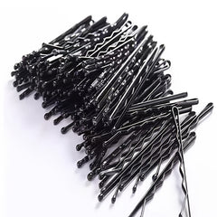 50pcs Stainless Steel Bobby Pin Non Slip Hair Clip