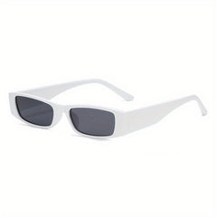 Men's Vintage Polarized Square Sunglasses Small Frame