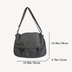 Vintage Military Canvas Laptop Bag Messenger Bag