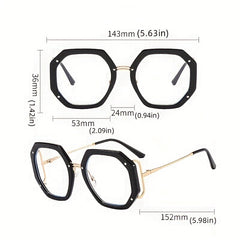 Y2K Candy Block Light Blocking Glasses with Case & Cloth