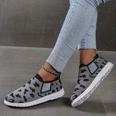 Women's Colorblock Woven Sneakers Low Non slip Lightweight Shoes