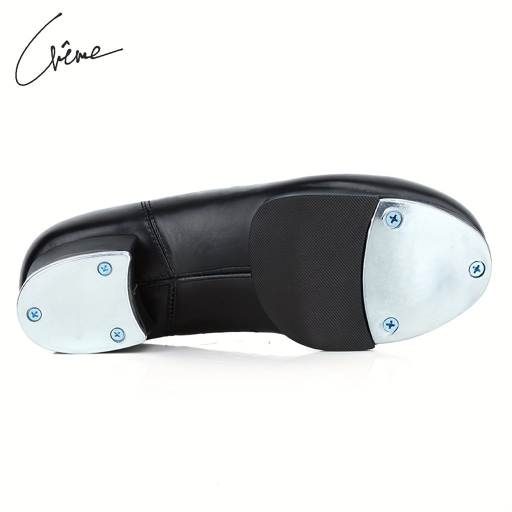 Unisex Soft Sole Lace up Jazz Tap Dance Shoes
