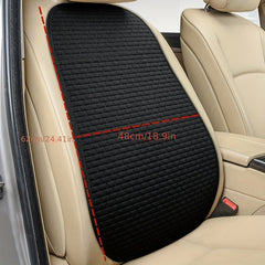 Flax Car Seat Back Cushion for Chair Lumbar Support