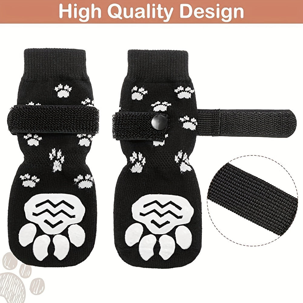 Non Slip Outdoor Socks 4pcs For Dog & Cat