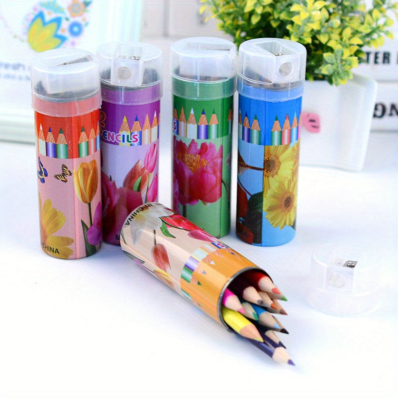 DIY Painting Supplies Set - Colored, Drawing, and Paint Pencils