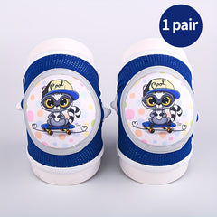 Dinosaur Cat Knee Pads for Kids