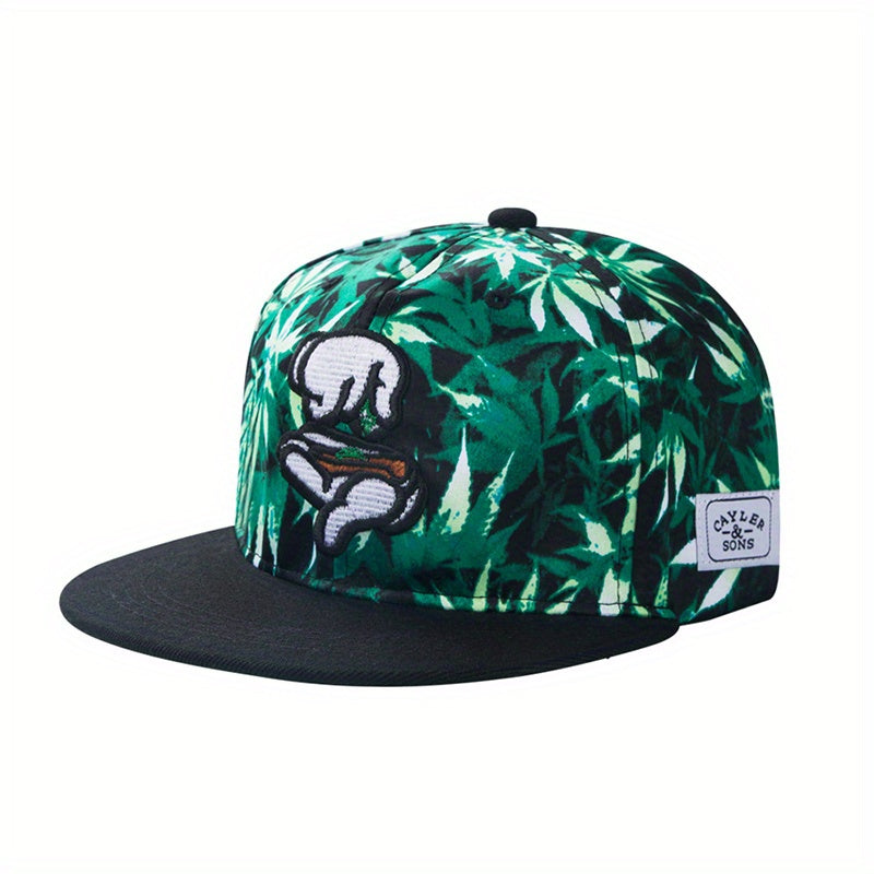 Men's Hip Hop Flat Brim Hat