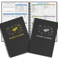Budget Planner A5 Undated Notebook 100gsm Paper