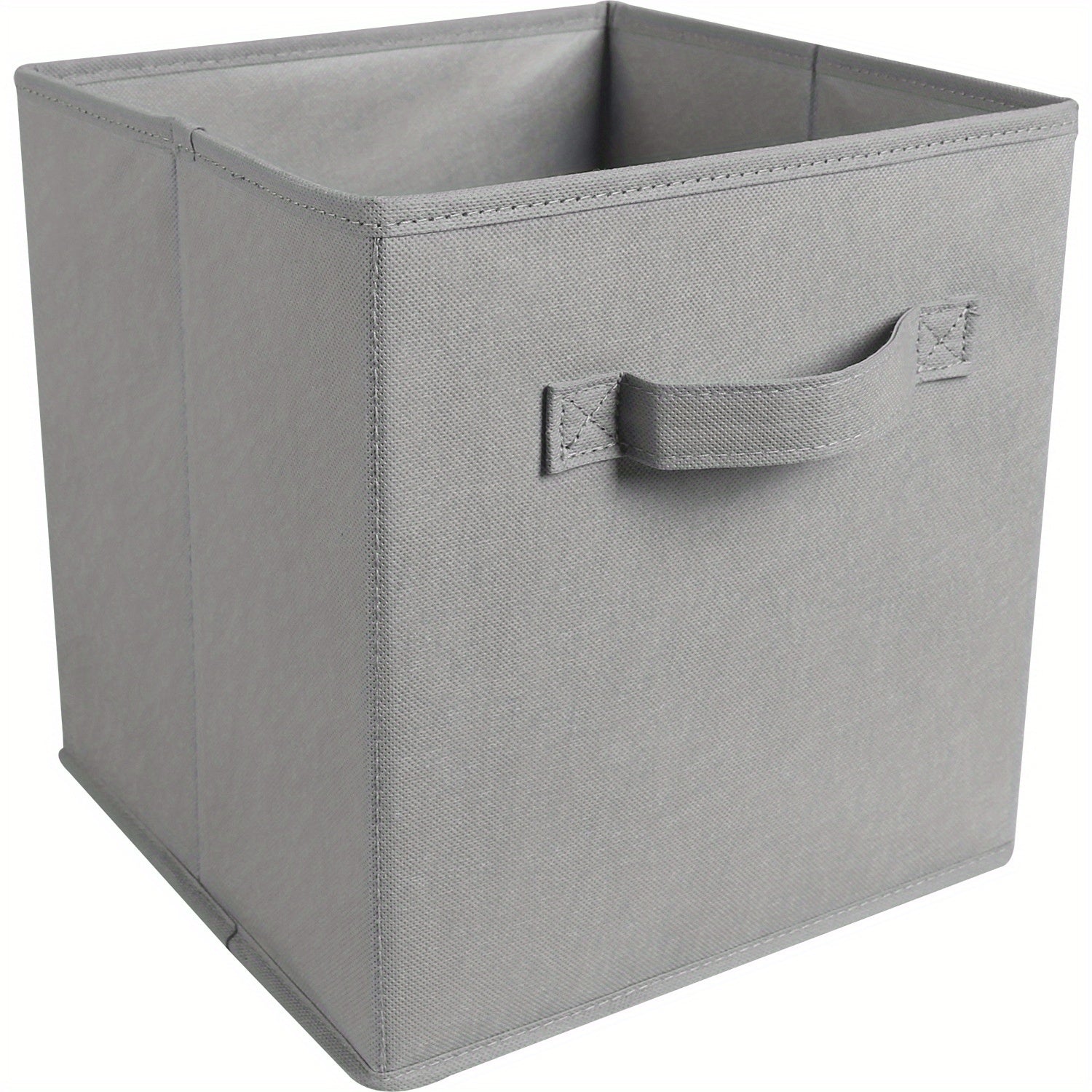 1pc Foldable Fabric Storage Box File Storage Box Household Clothes