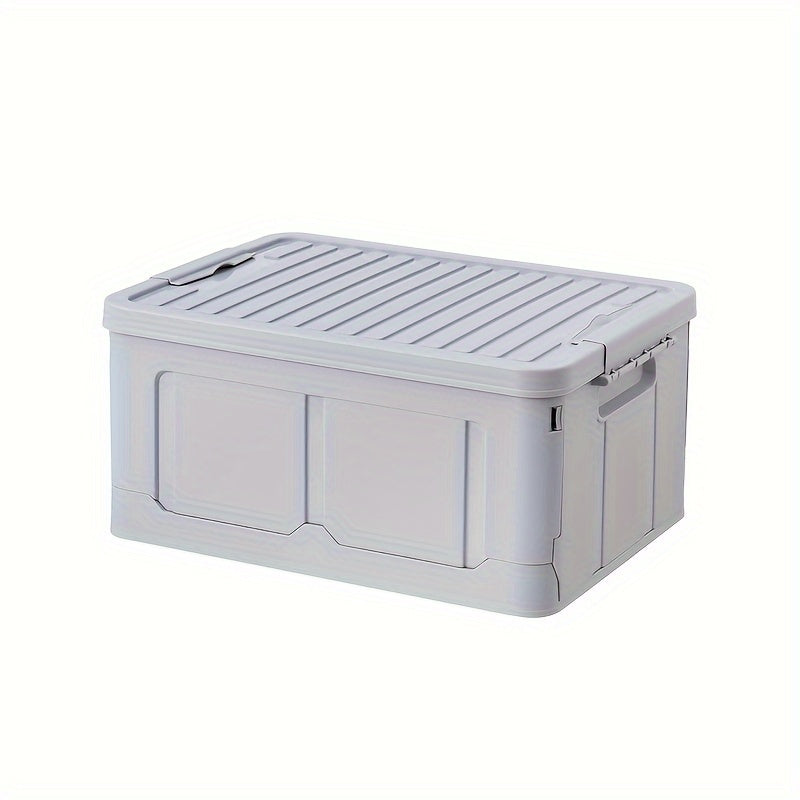 38L Foldable Storage Bin Plastic Dormitory Snack Toy Storage Box