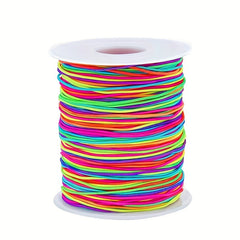 54 Yards 1mm Rainbow Elastic Cord Stretchy Bracelet String