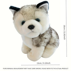 Husky Plush Toy Maojian Dog Long Plush Animal Doll Gift