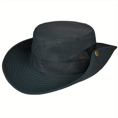 Wide Brim Fisherman Hat Foldable Sun Hat For Men Women