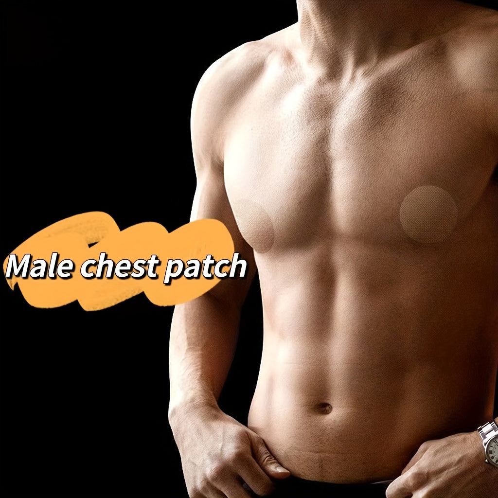 15 Pairs Men's Invisible Anti-convex Nipple Stickers Sports Running Marathon
