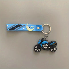 Motorcycle Shaped Silicone Travel Bag