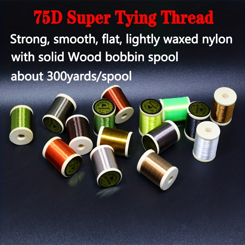Royal Sissi 2 Spools pack 8 0 75D High Strength Nylon Fly Tying Thread