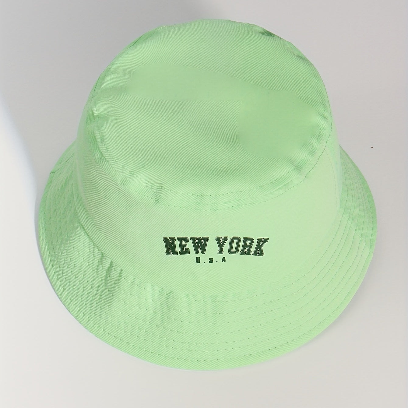 York Print Bucket Hat Unisex Lightweight Sunscreen Fisherman Cap