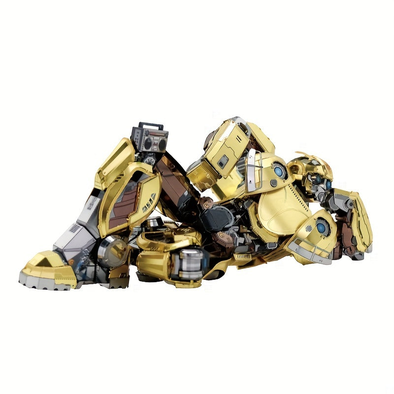 Car Man 3D Metal Assembly Model Diy Kit