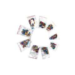Colorful Dreadlock Hair Ring Metal Hair Styling Accessories