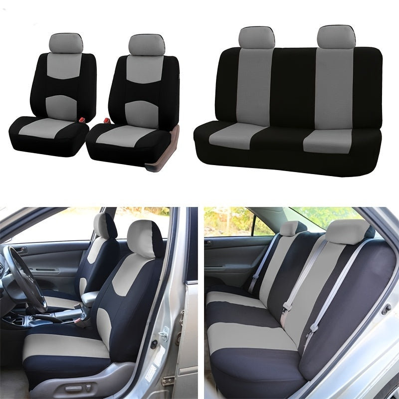 Universal Car Seat Cover Set - Protect Car Seats from Stains, Spills & Wear