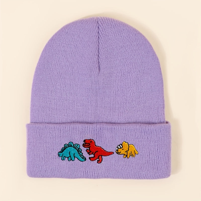 Dinosaur Baby Hat Toddler Boy Winter Beanie Gift