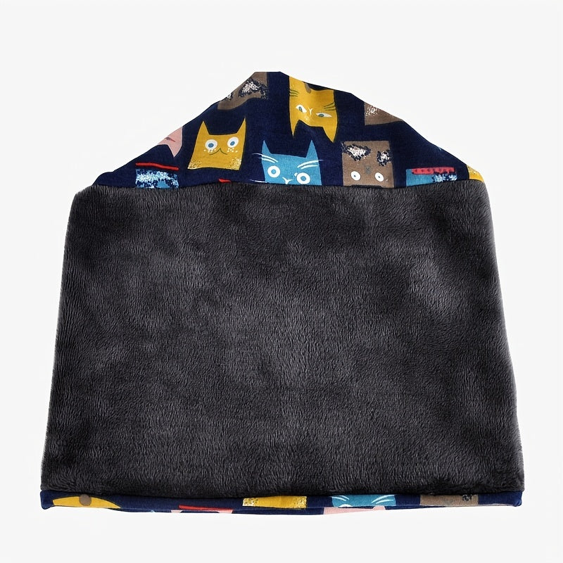 Winter Hat Scarf For Men Soft Warm Knit Hat Lined Beanie Snow Ski