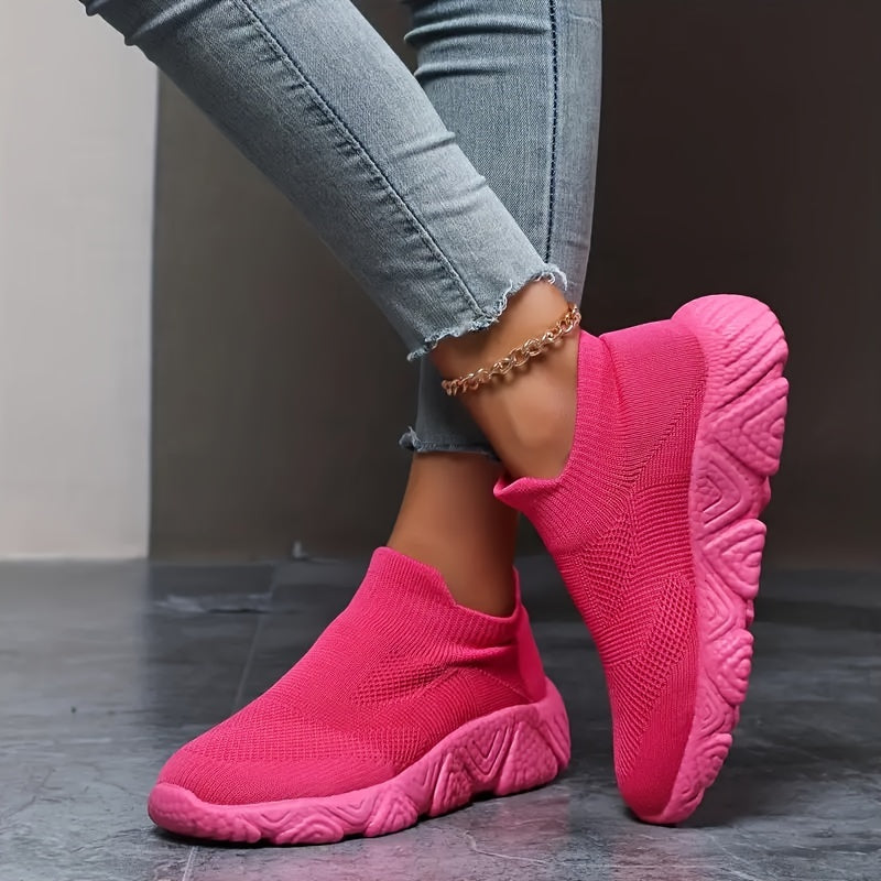 Women's Breathable Running Sneakers for Outdoor Sports