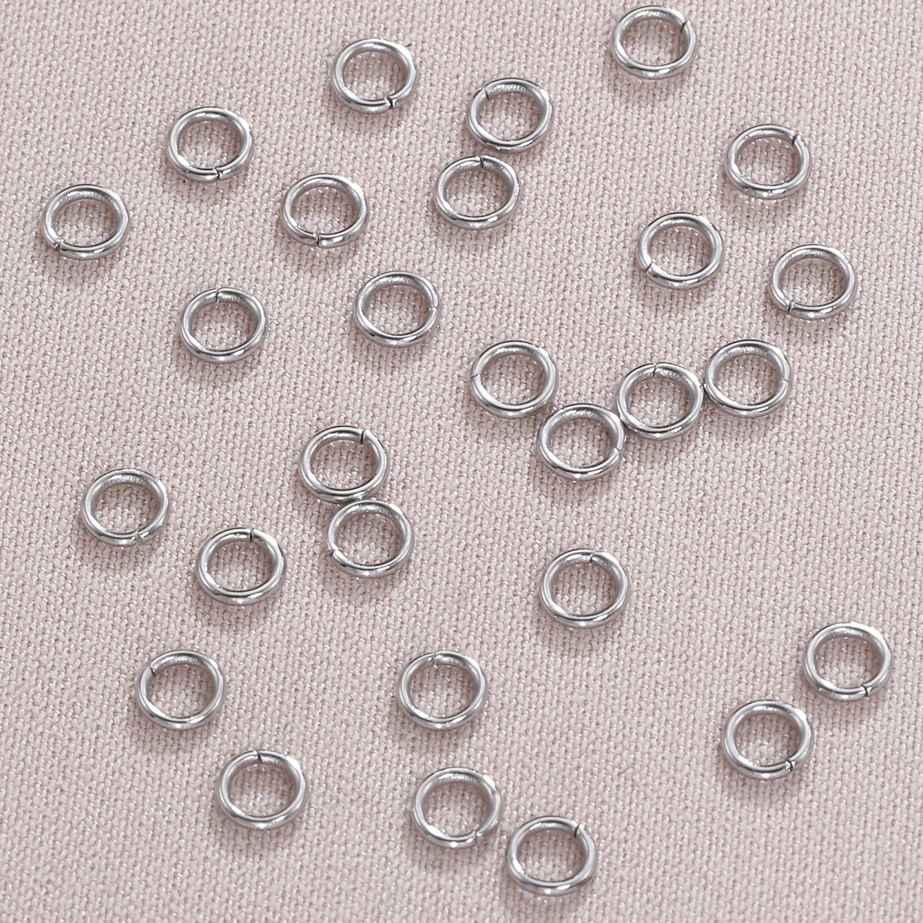 200pcs Stainless Steel Jump Rings for Jewelry Making