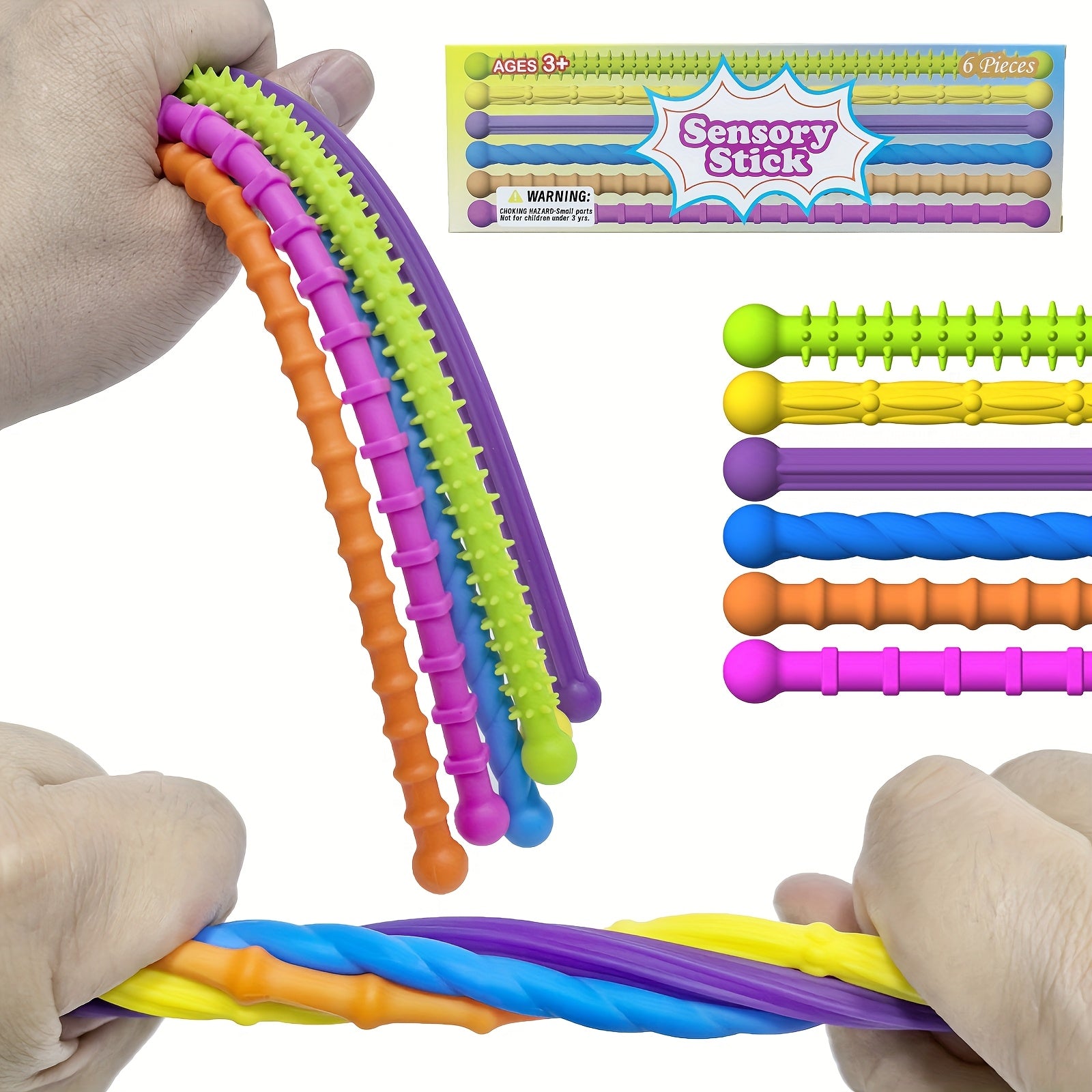 Silicone Textured Sensory Relax Toy