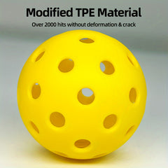 9pcs Outdoor Training Pickleball 74mm 40 hole