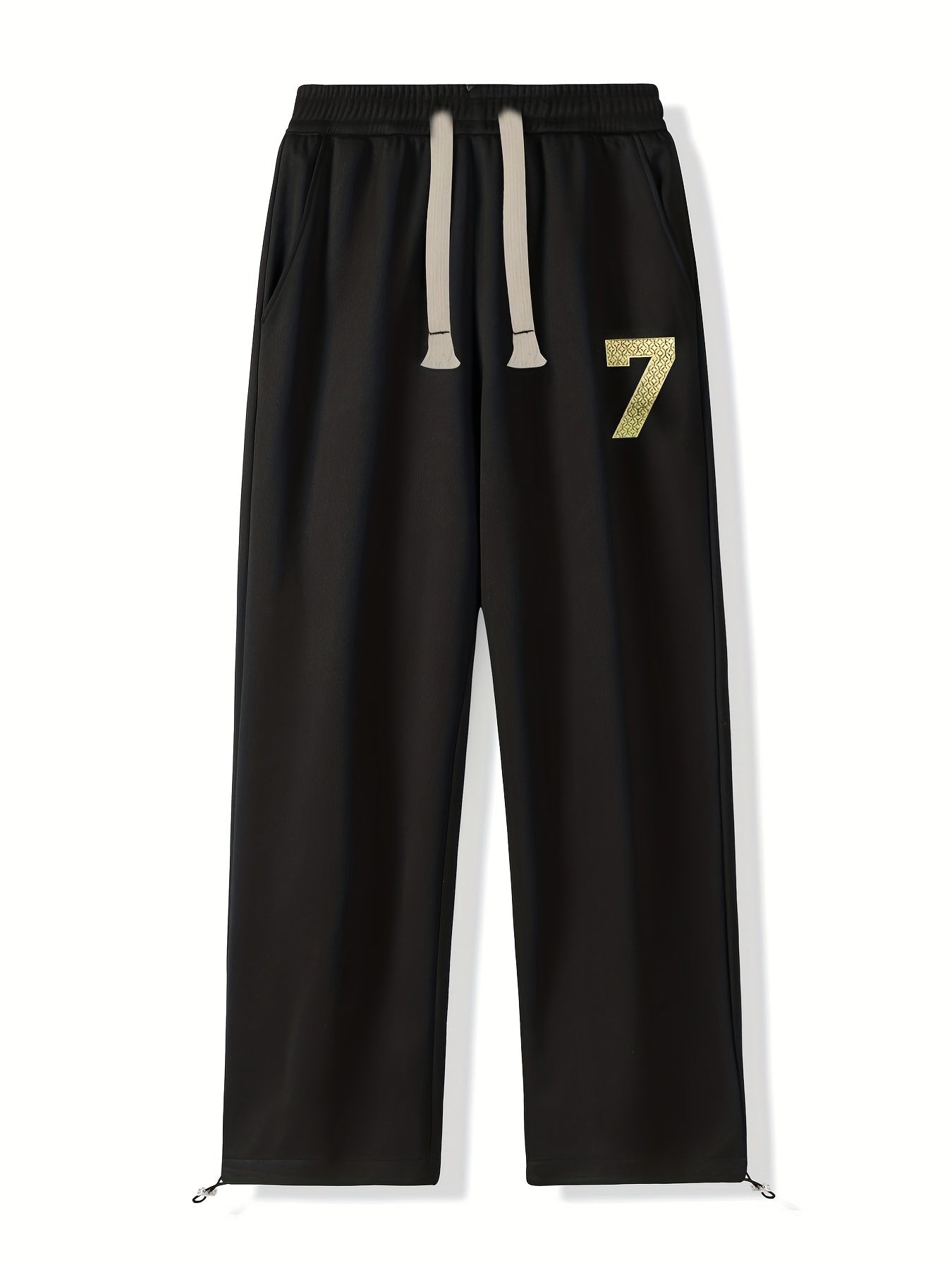 Men's Casual Loose Drawstring Trousers - Spring Autumn Long Pants