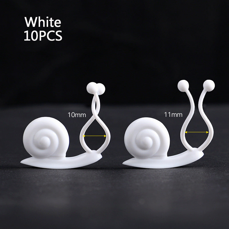 10pcs Luminous Plant Clips with Self Adhesive for Climbing Plants