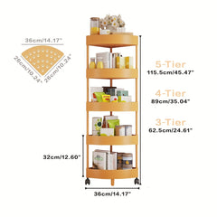 Multi Tier Storage Rack For Kitchen Corner Shelves