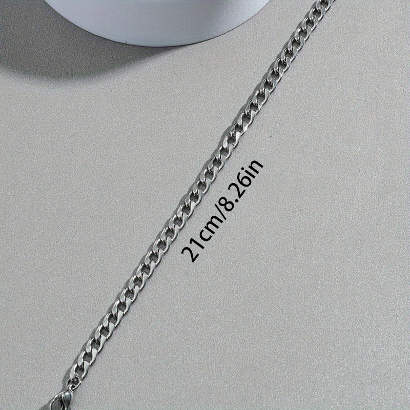 Stainless Steel Chain Men's Bracelet