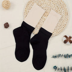 Colorblock Crew Socks for Women