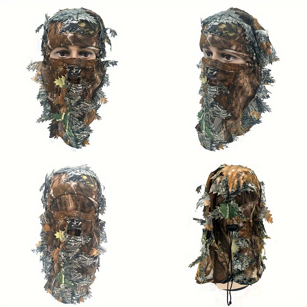 3D Camo Balaclava Full Face Mask Helmet Liner Camo Cap