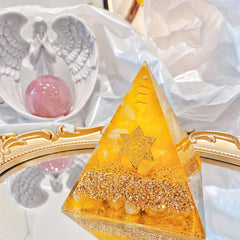 3pcs Pyramid Clear Silicone Molds For Resin