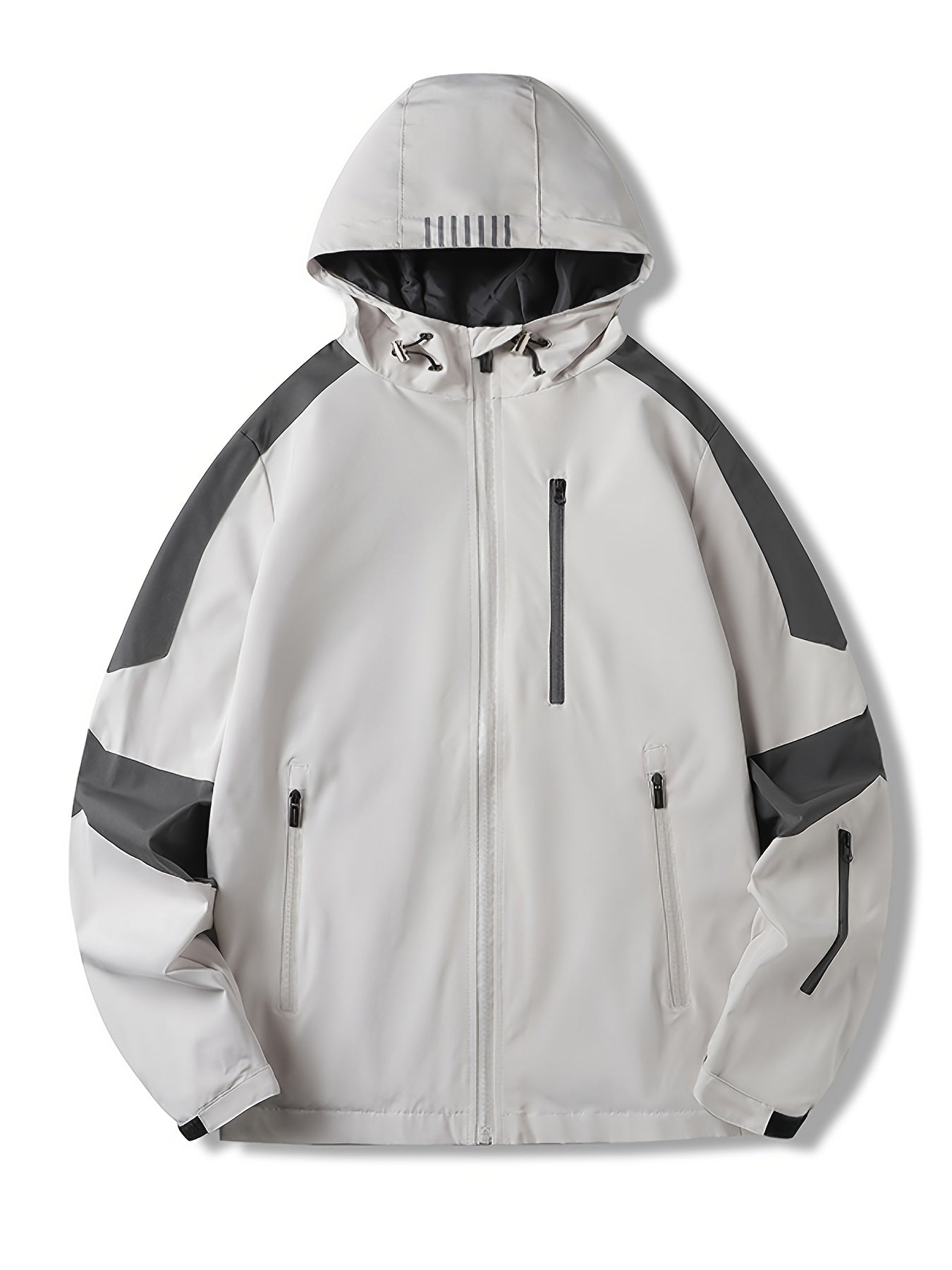 Men's Hooded Raincoat Lightweight Waterproof Outdoor Jacket