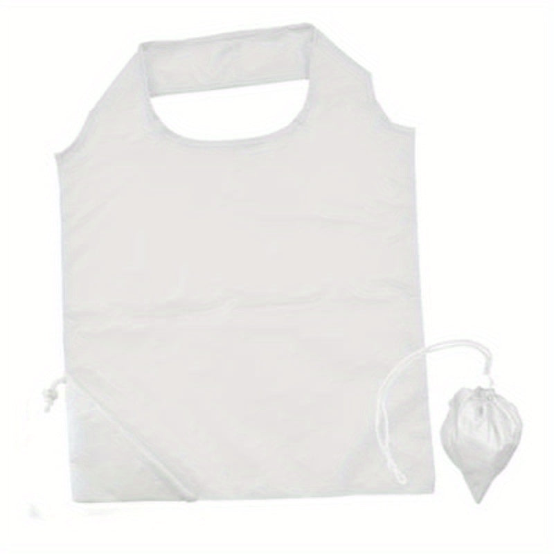 Foldable Drawstring Shopping Bag Reusable Grocery Shoulder Bag