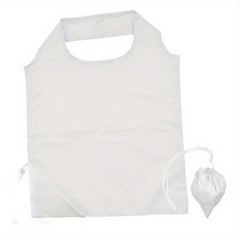 Foldable Drawstring Shopping Bag Reusable Grocery Shoulder Bag