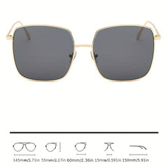 Square Frame UV Polarized Sunglasses