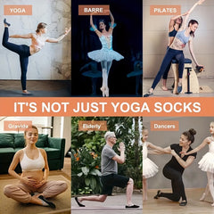 Yoga Socks Cross Strap Non Slip Exercise Pilates