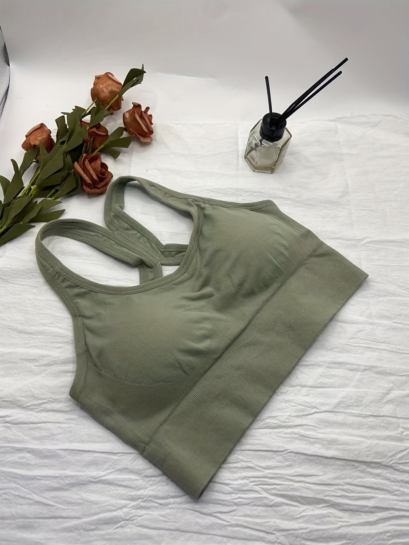 Seamless Wireless Sports Bra Cut Out Bra Women's Lingerie