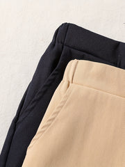 2pcs Boys Casual Solid Long Pants for Spring and Autumn Kids Clothing