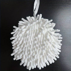 Chenille Hanging Towel Ball for Quick Drying Hands