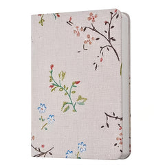 1pc Linen Pattern Diary Printing Notebook Office Supplies